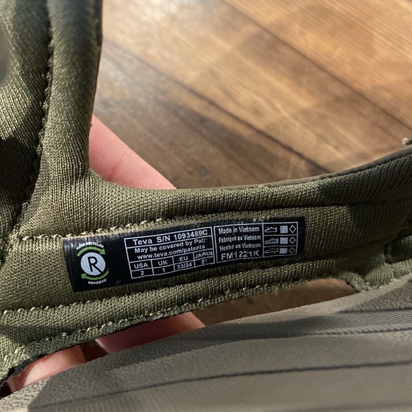 Teva Kids' Tanza Child Green - Picture 8 of 8